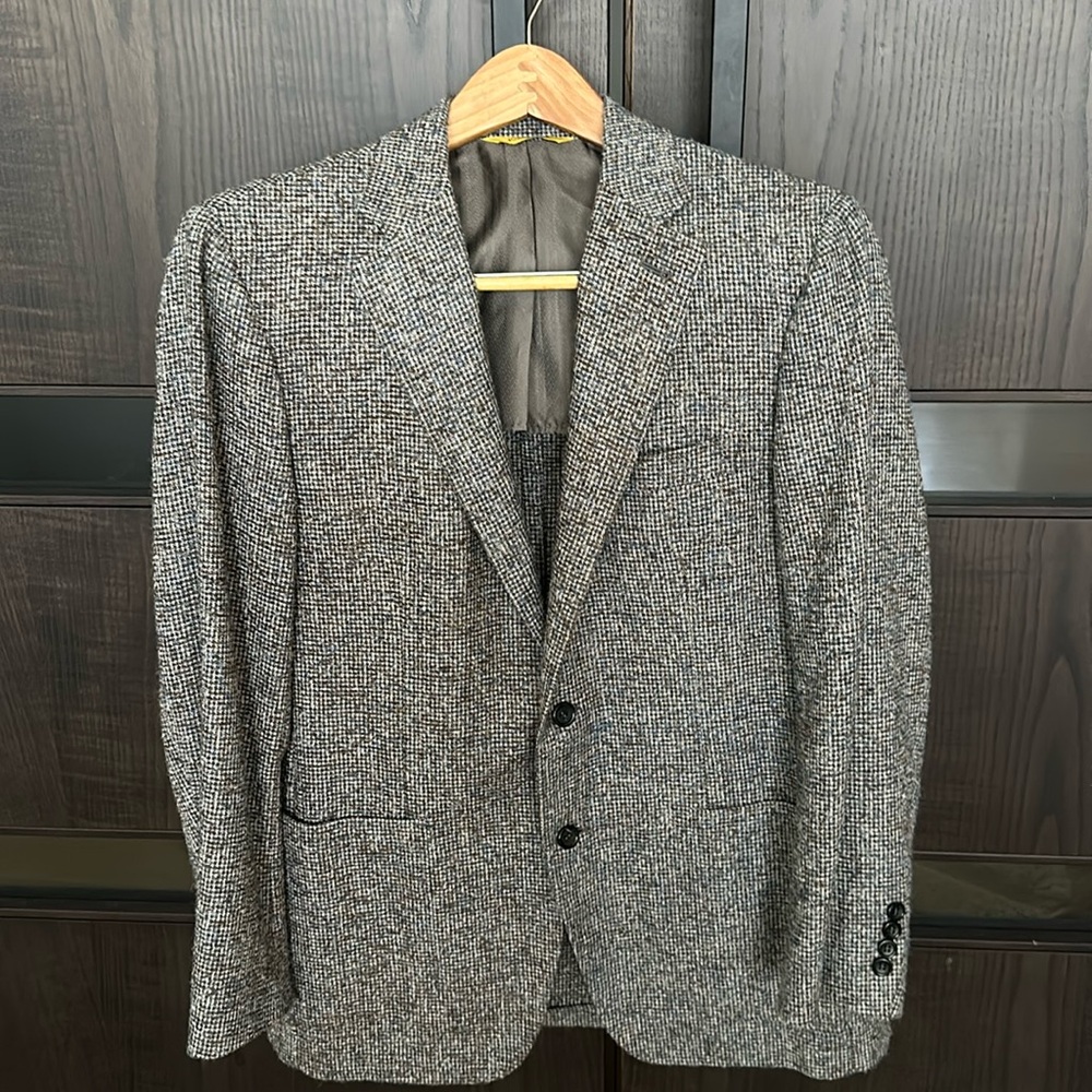 Canali Kei tweed jacket, 2 button